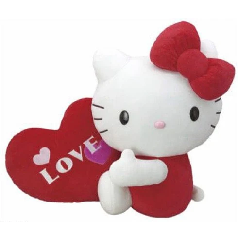 Hello Kitty Luv Heart Plush