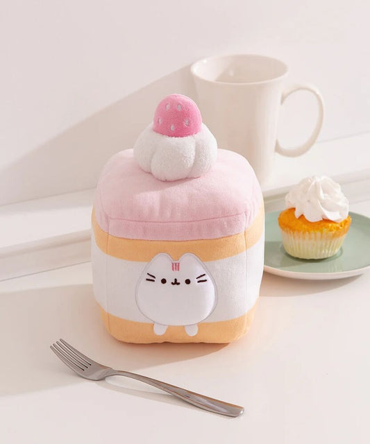 Pusheen Plush 19cm Squisheen Sweets Strawberry Spongecake