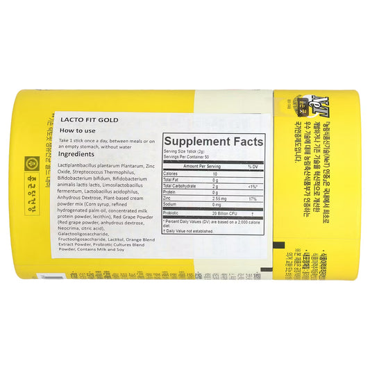 Lactofit Probiotic, Gold , 50 Sticks