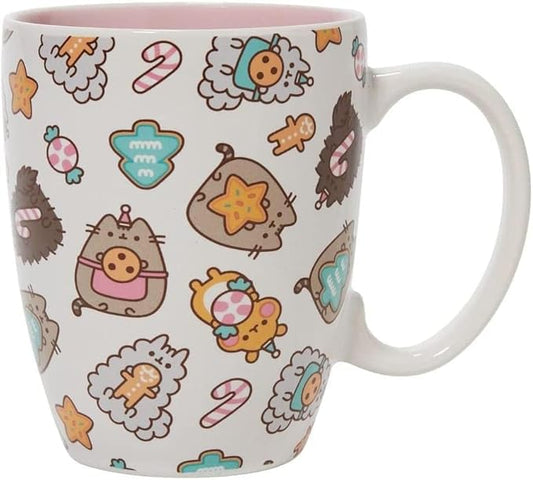 Pusheen The Cat Christmas Cookie & Friend Mug