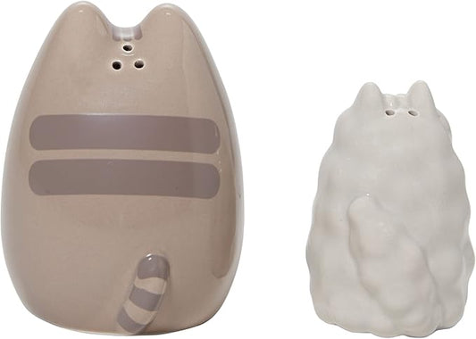 Pusheen & Stormy Sculpted Salt & Pepper Shaker Set