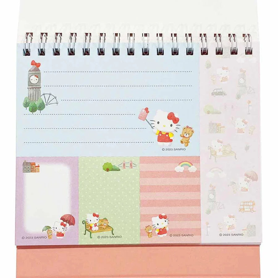 Sanrio Characters Scheduling Memo Pad - Hello Kitty