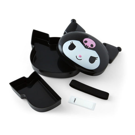 Sanrio Face-shaped Lunch Box - Kuromi