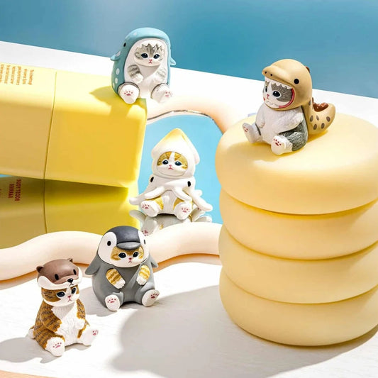 Mofusand Marine Life Meow Sitting Pose Blind Box