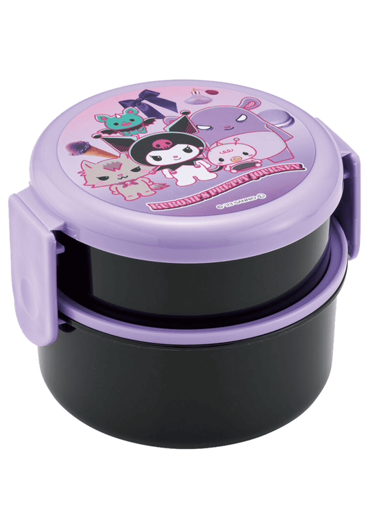 Kuromi Round Bento Lunch Box(Kuromi’s Pretty Journey)