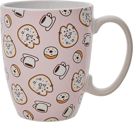 Pusheen Donuts & Coffee Mug