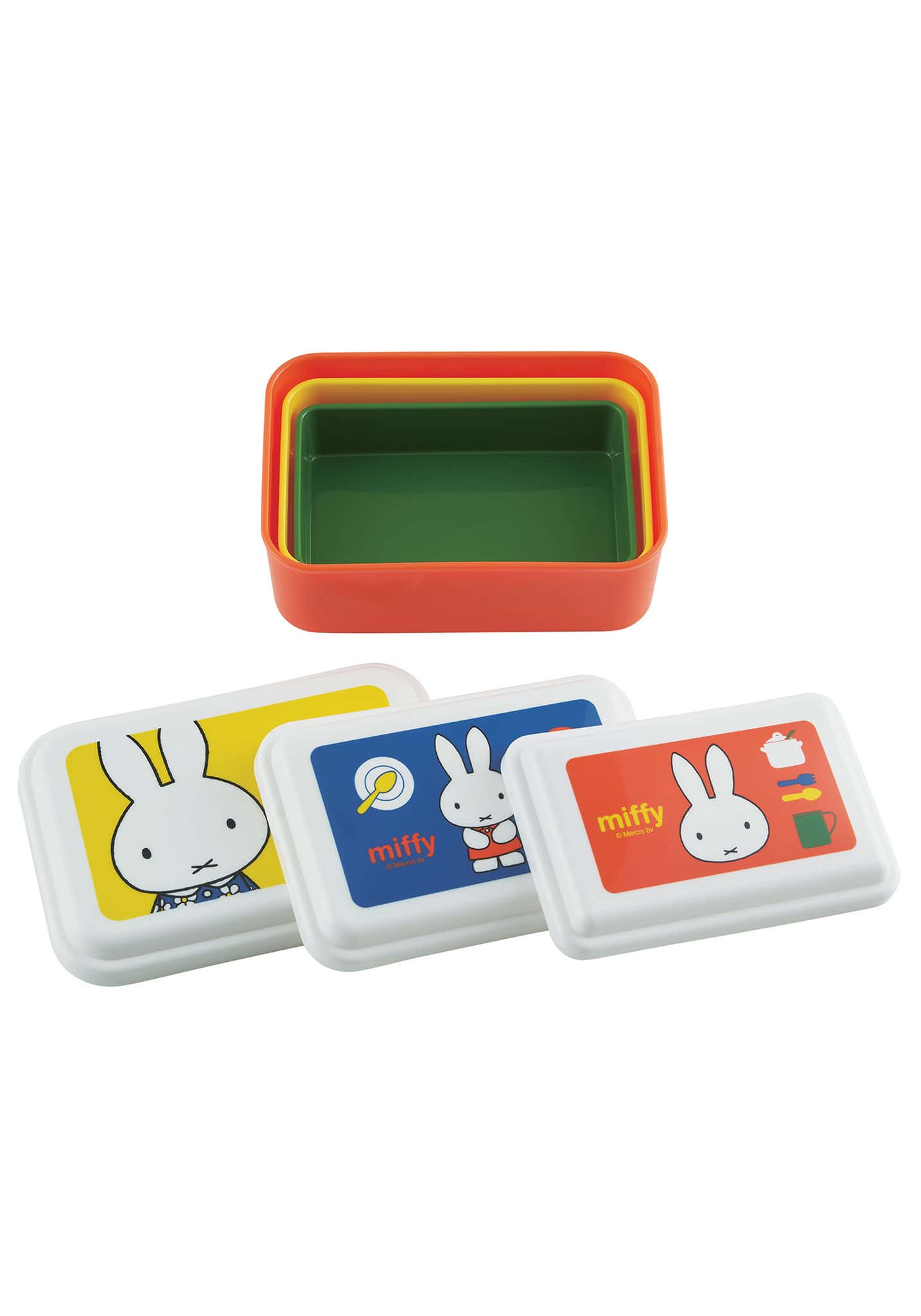 Miffy Lunch Box 3pc Set - Miffy 20