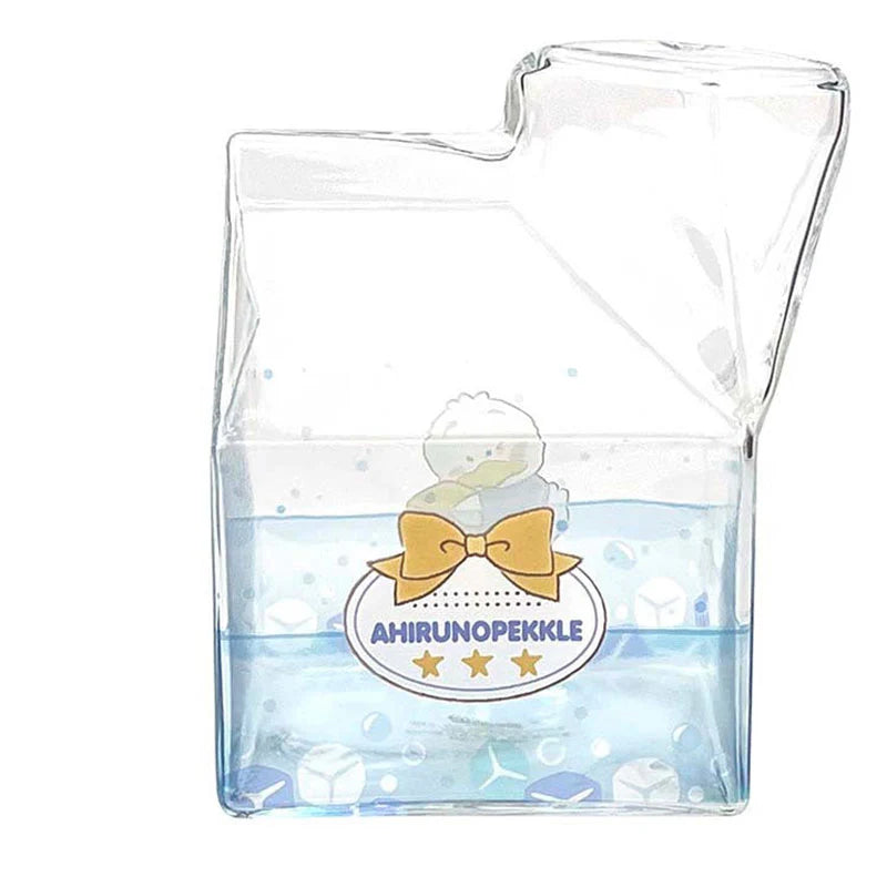 Sanrio Milk Carton Shaped Cup - Ahiru no Pekkle