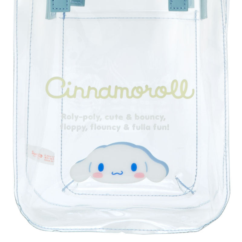 Clear Handbag with Shoulder Strap Cinnamoroll Sanrio