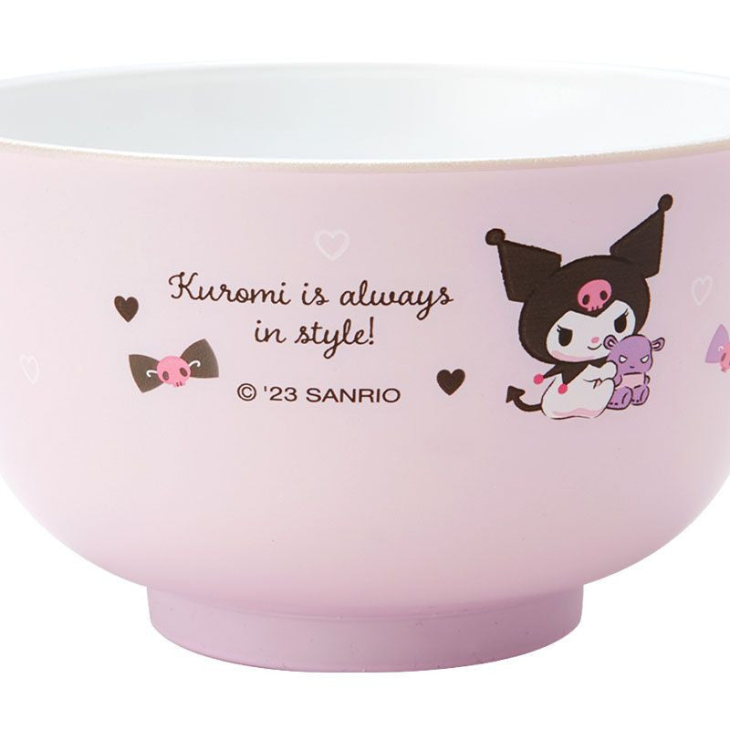 Sanrio Plastic Bowl - Kuromi