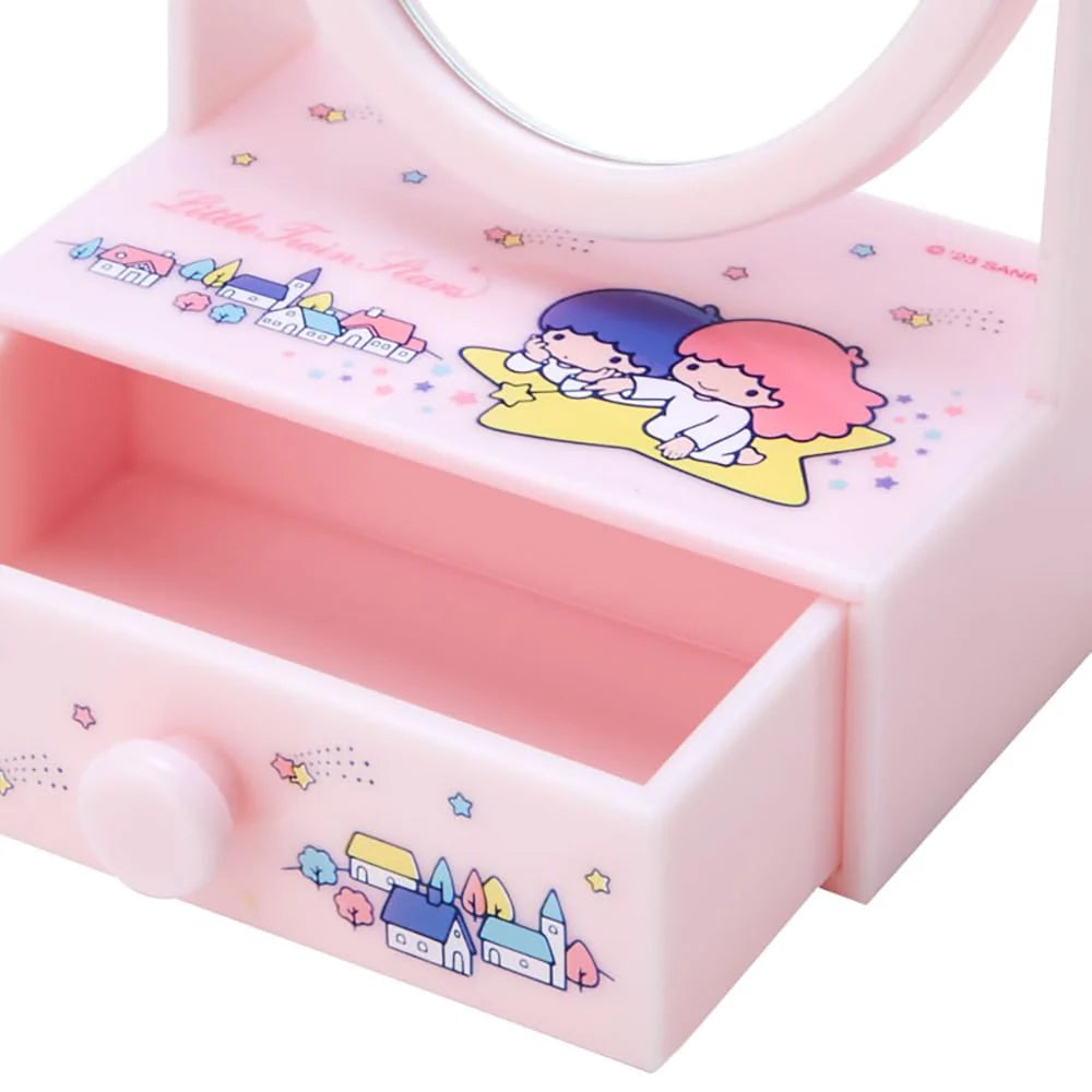 Sanrio Mirror Stand Little Twin Stars (Fashionable Miscellaneous Goods)
