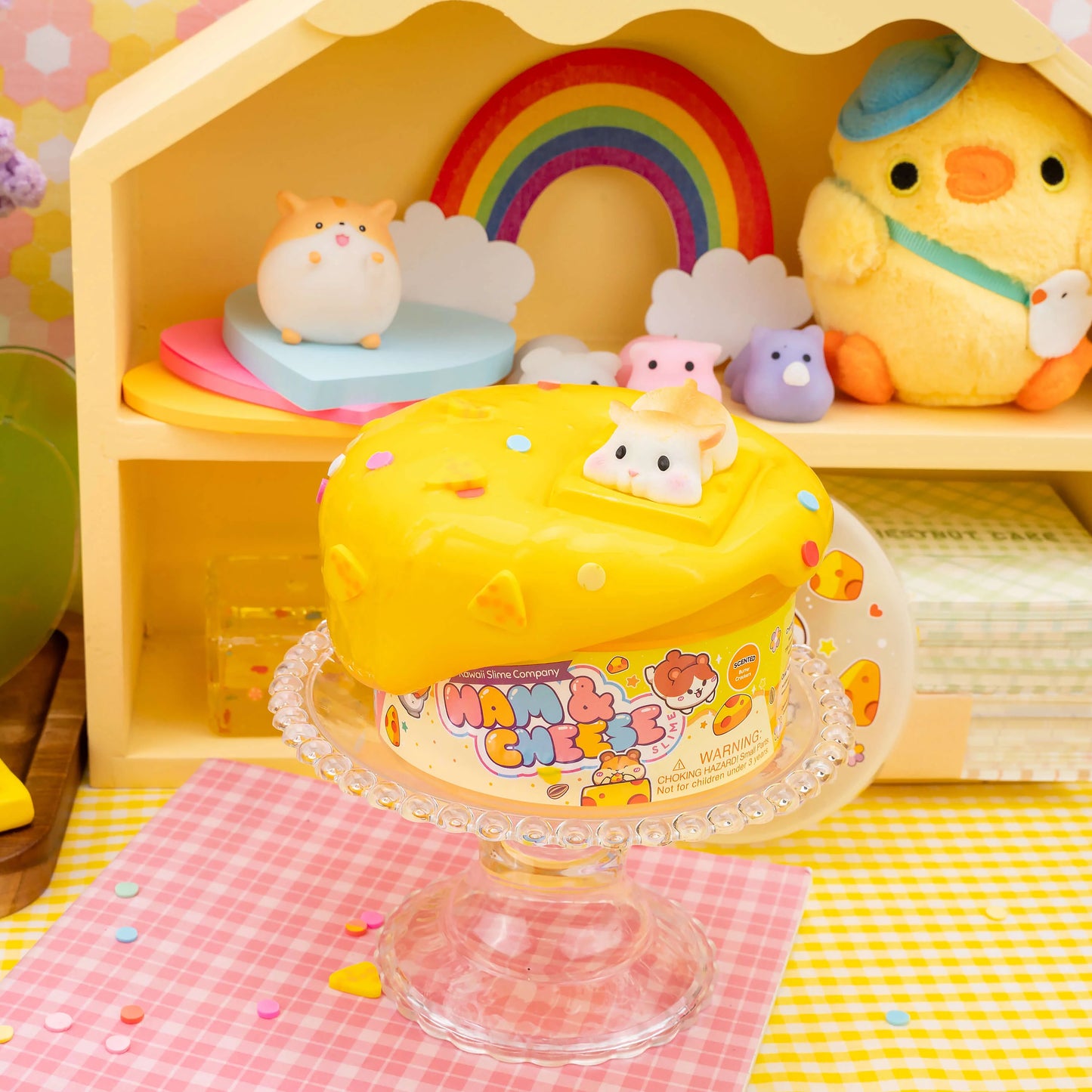 Ham & Cheese Glossy Signature Dome™ Slime