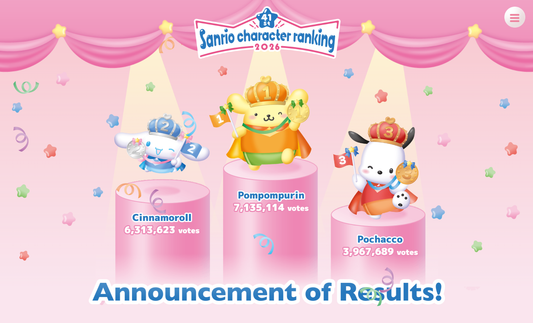 Sanrio Character Ranking 2026 Final Results: Pompompurin Wins No. 1
