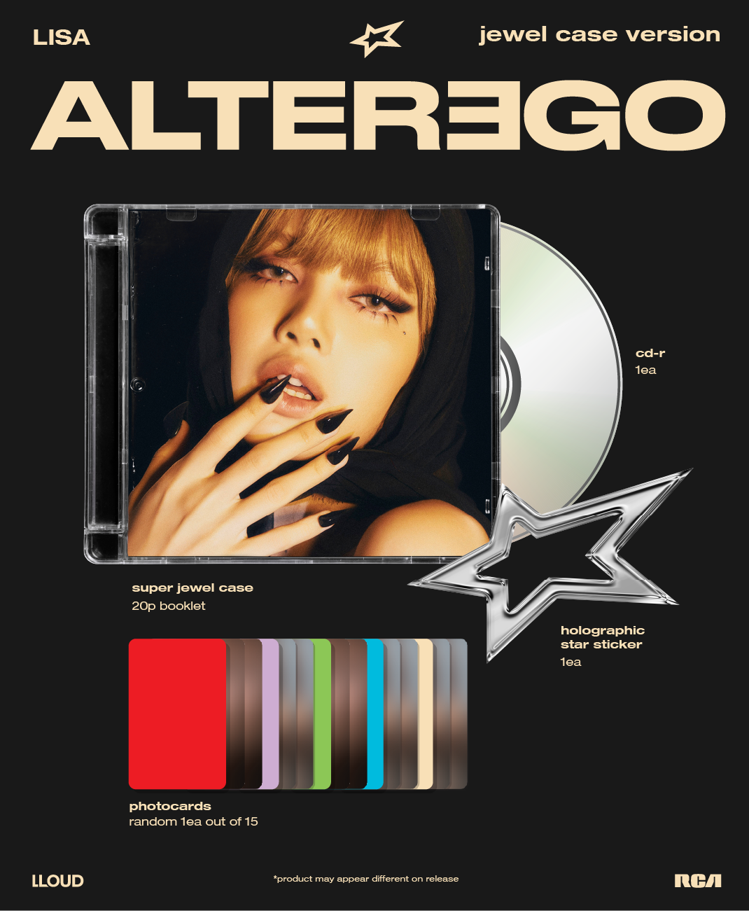 [LISA] Alter Ego (jewel case ver.)
