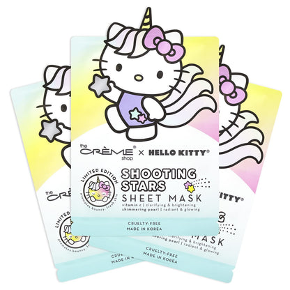 [The Crème Shop] Hello Kitty | Unicorn Shooting Stars Sheet Mask (3 sheets)
