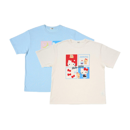 Sanrio Character Oversized T-Shirt Loose Short Sleeve Women's