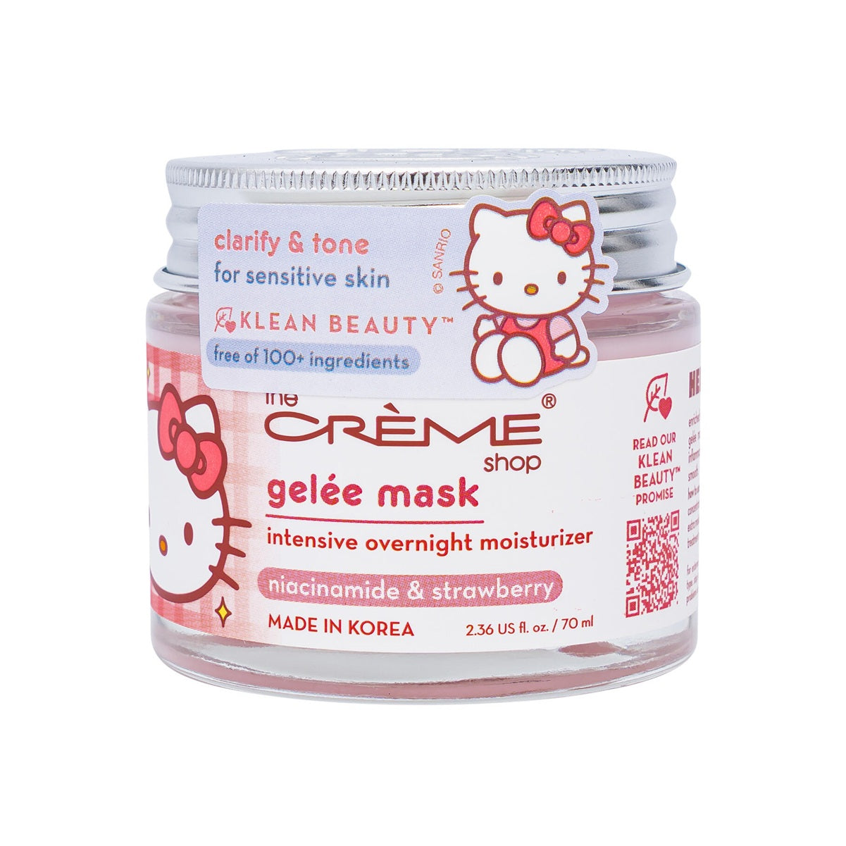 [The Crème Shop] Hello Kitty Klean Beauty Gelee Mask