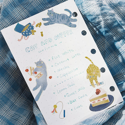 Nyan Café Stickers