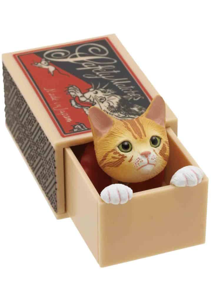 Clever Idiots Inc. Cat Peek Matchbox Collection 1Pc Random Blind Box