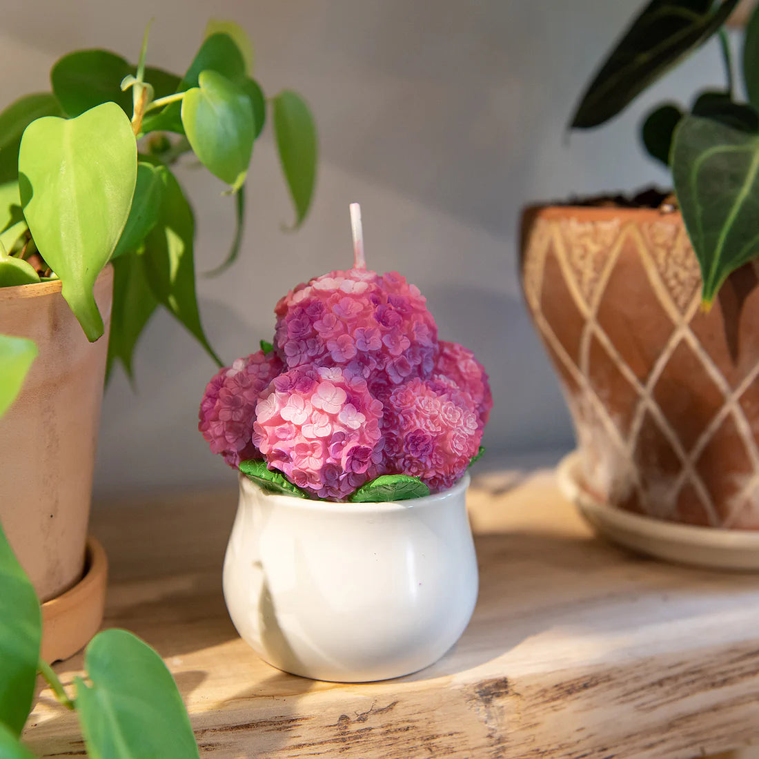 Hydrangea Candle