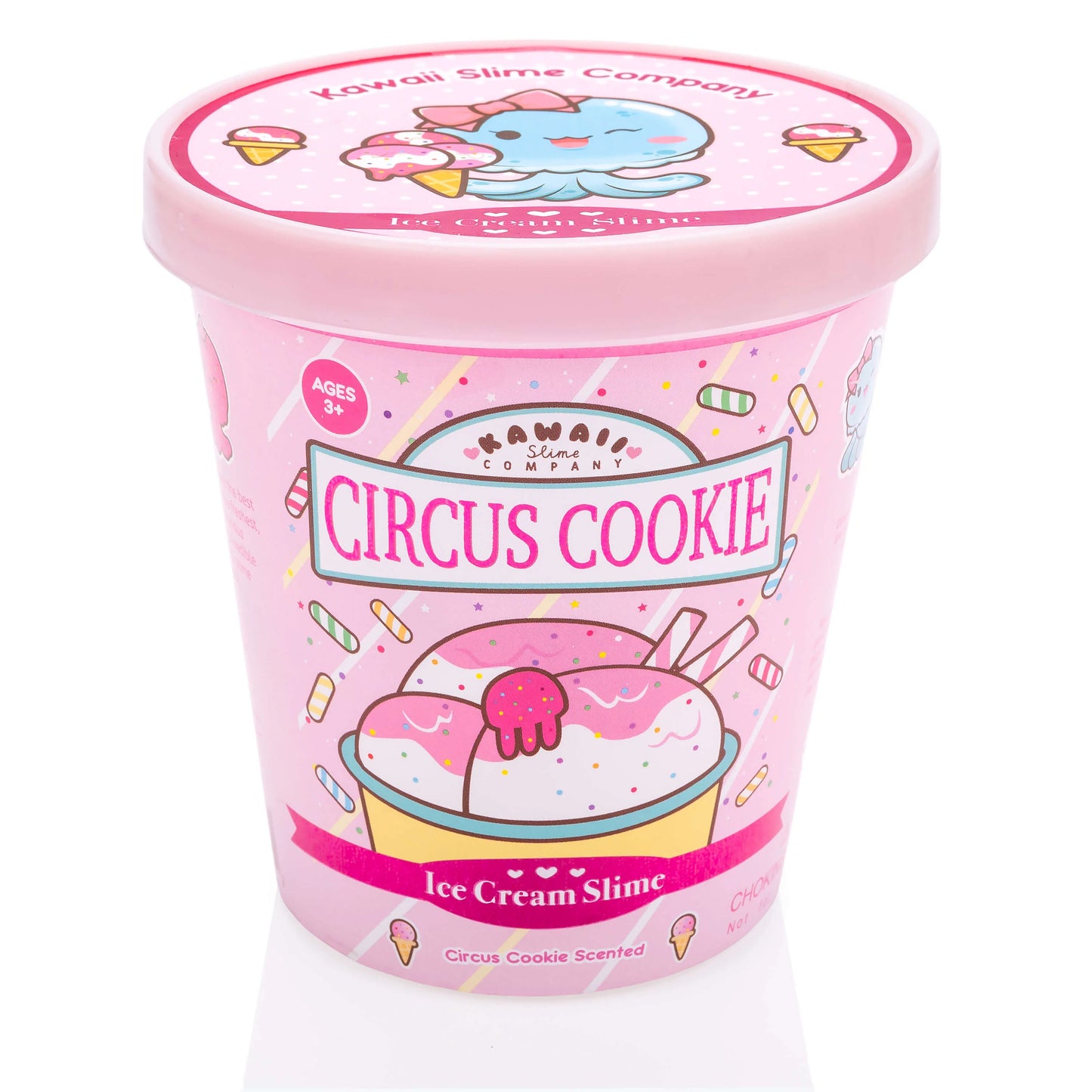 Circus Cookie Scented Ice Cream Pint Slime