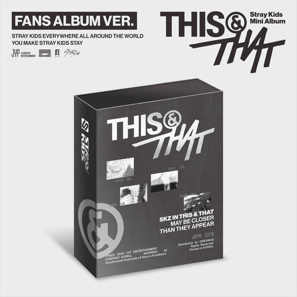 [Stray Kids] THIS & THAT (FANS ALBUM VER.)