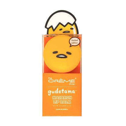 [The Crème Shop] Gudetama | Macaron Lip Balm (Peach Gummies)