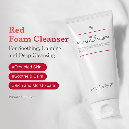 [MEDICUBE] Red Foam Cleanser 120ml