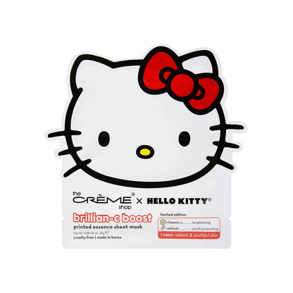[The Crème Shop] Hello Kitty | Brillian-C Boost Sheet Mask