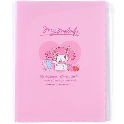 Sanrio Clear File with Fastener Pocket - My Melody