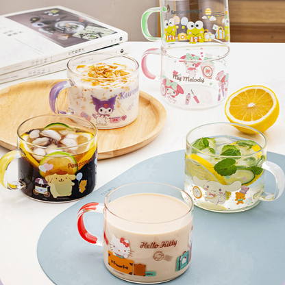 Sanrio Glass Mug Cup