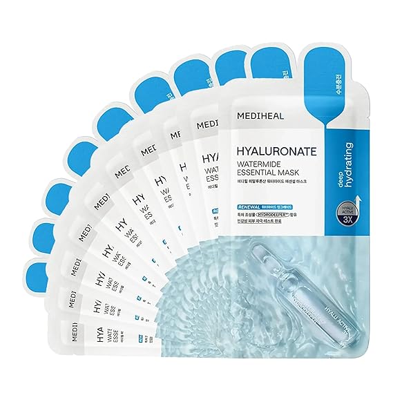 [MEDIHEAL] Hyaluronate Watermide Essential Mask 10ea