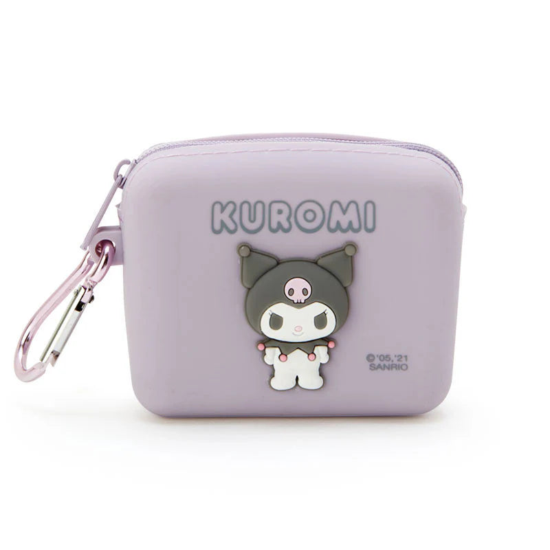 Sanrio Mini Silicone Pouch Kuromi