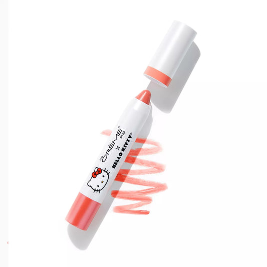 [The Crème Shop] Hello Kitty | Hello Lippy Moisturizing Tinted Lip Balm (Peach Pout)