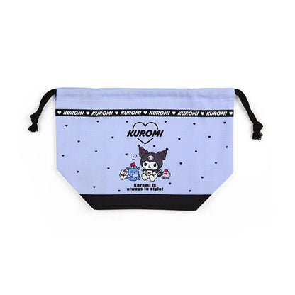 Sanrio Drawstring Bag for Lunch Box Kuromi
