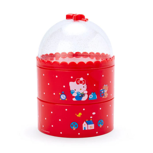 Sanrio Dome-shaped Accessory Case - Hello Kitty