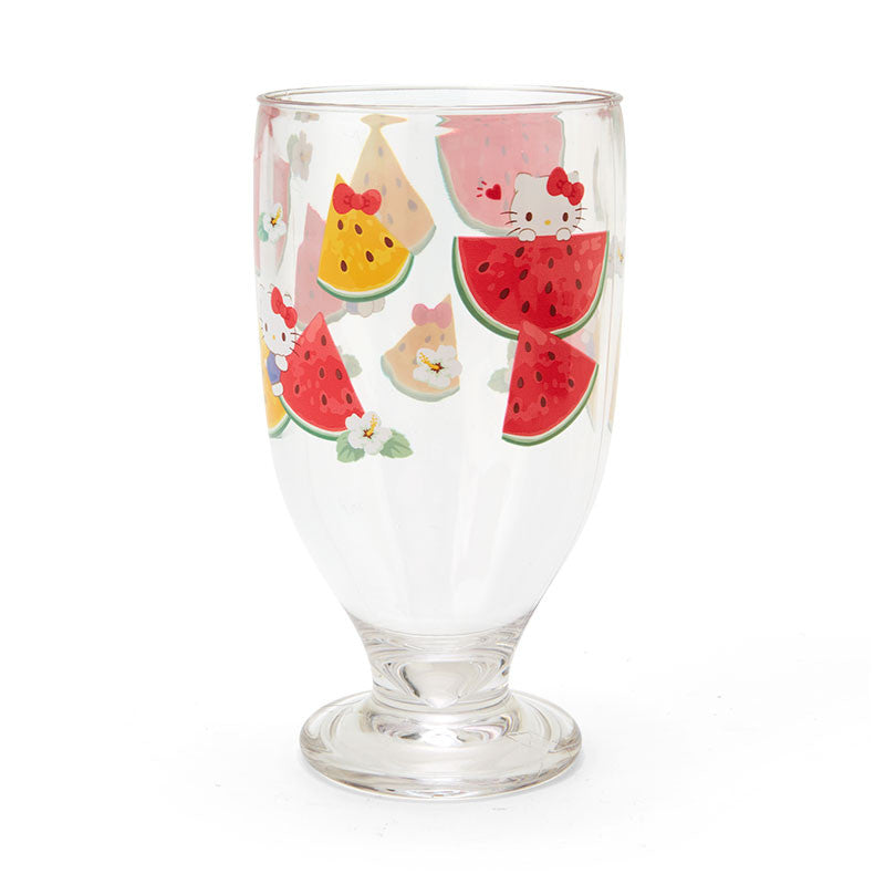 Sanrio Drinking Glass Hello Kitty