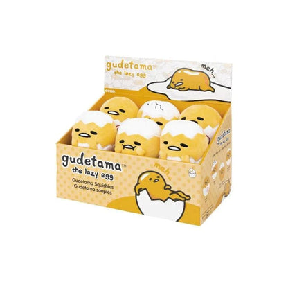 Gudetama Round Squish Plush Stress Toy