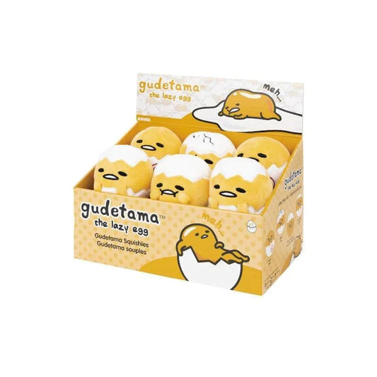 Gudetama Round Squish Plush Stress Toy