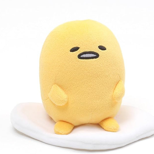 GUND Sanrio Gudetama The Lazy Egg Stuffed Animal, Sitting Pose Plush Toy