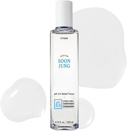 [Etude House] Soon Jung pH 5.5 Relief Toner 180ml