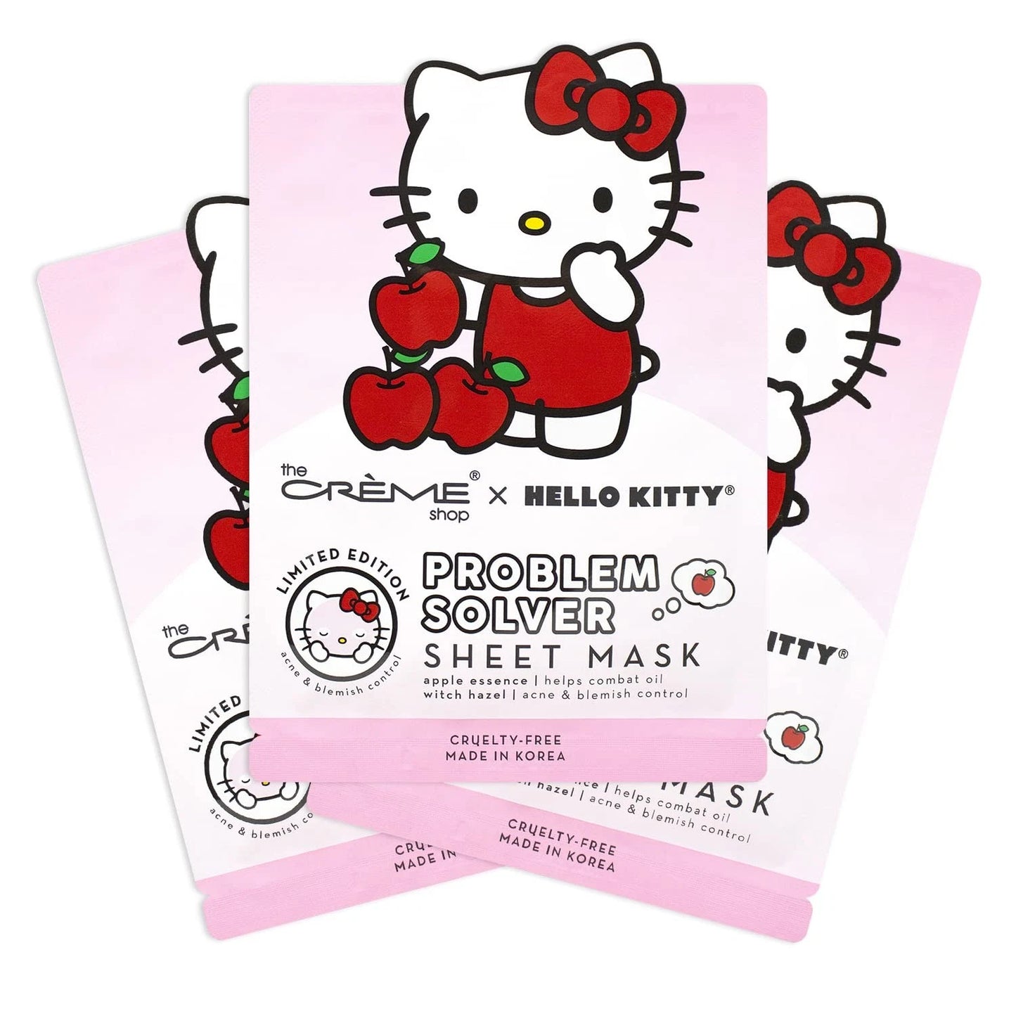 [The Crème Shop] Hello Kitty | Problem Solver  Sheet Mask (3 sheets)