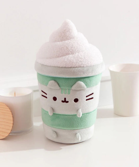 Pusheen Plush 24cm Sips Matcha Latte