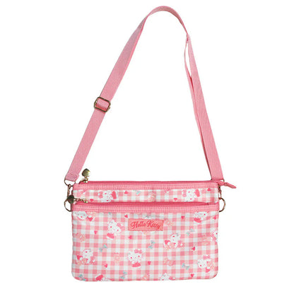 Hello Kitty Gingham Crossbody Purse