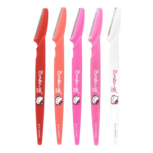 [The Crème Shop] Hello Kitty | Bye Fuzzies! Perfect Arch Shaping Razors (Set of 5)