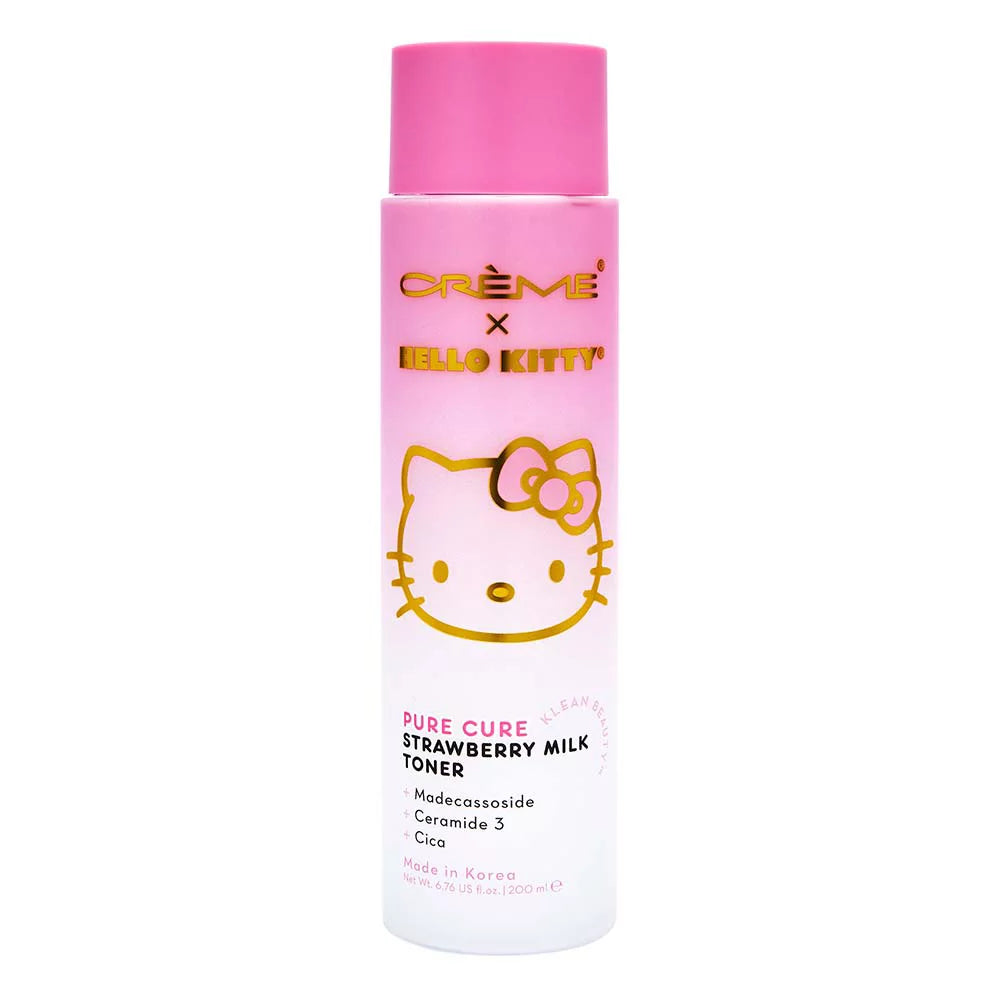 [The Crème Shop] Hello Kitty | Pure Cure Strawberry Milk Toner