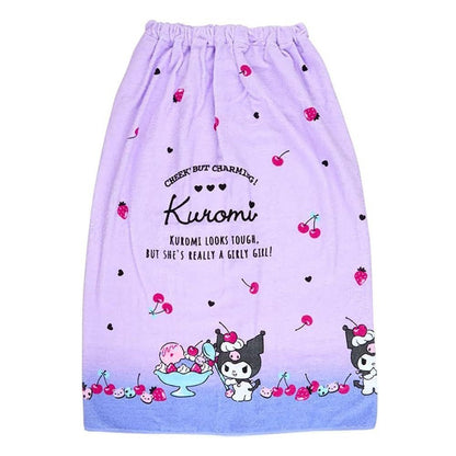 Sanrio Wrap Towel Kuromi 80cm