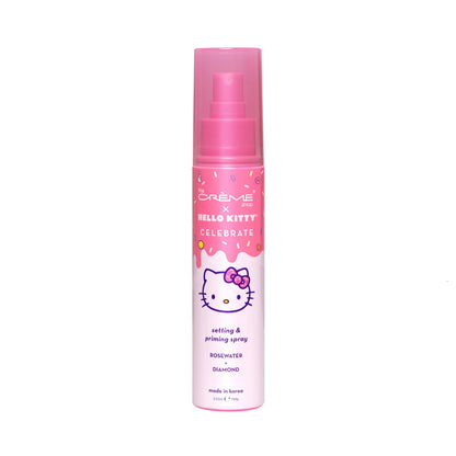 [The Crème Shop] Hello Kitty | Setting & Priming Spray (Rose Water + Diamond)