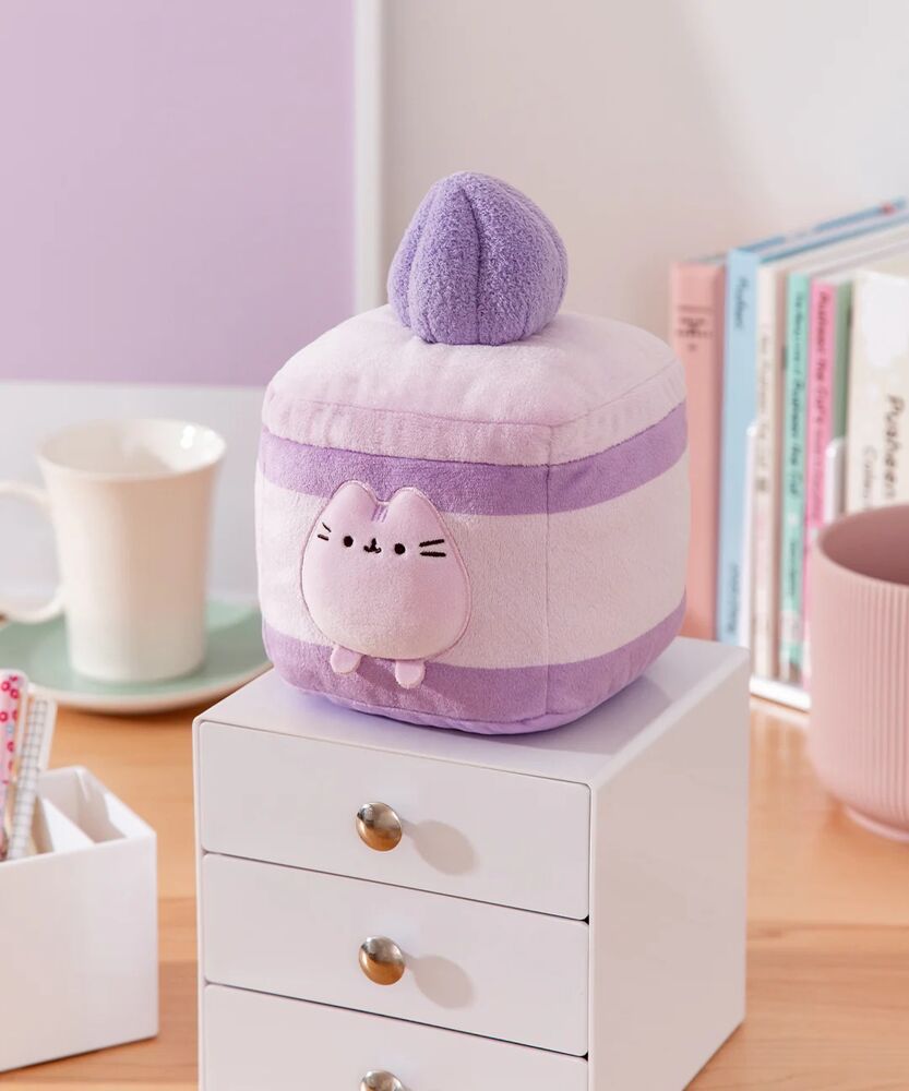Pusheen Plush 19cm Squisheen Sweets Lavender Cake