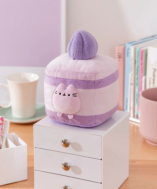 Pusheen Plush 19cm Squisheen Sweets Lavender Cake